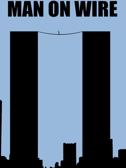 Man on Wire Movie Art Artwork Wall Art Print Poster