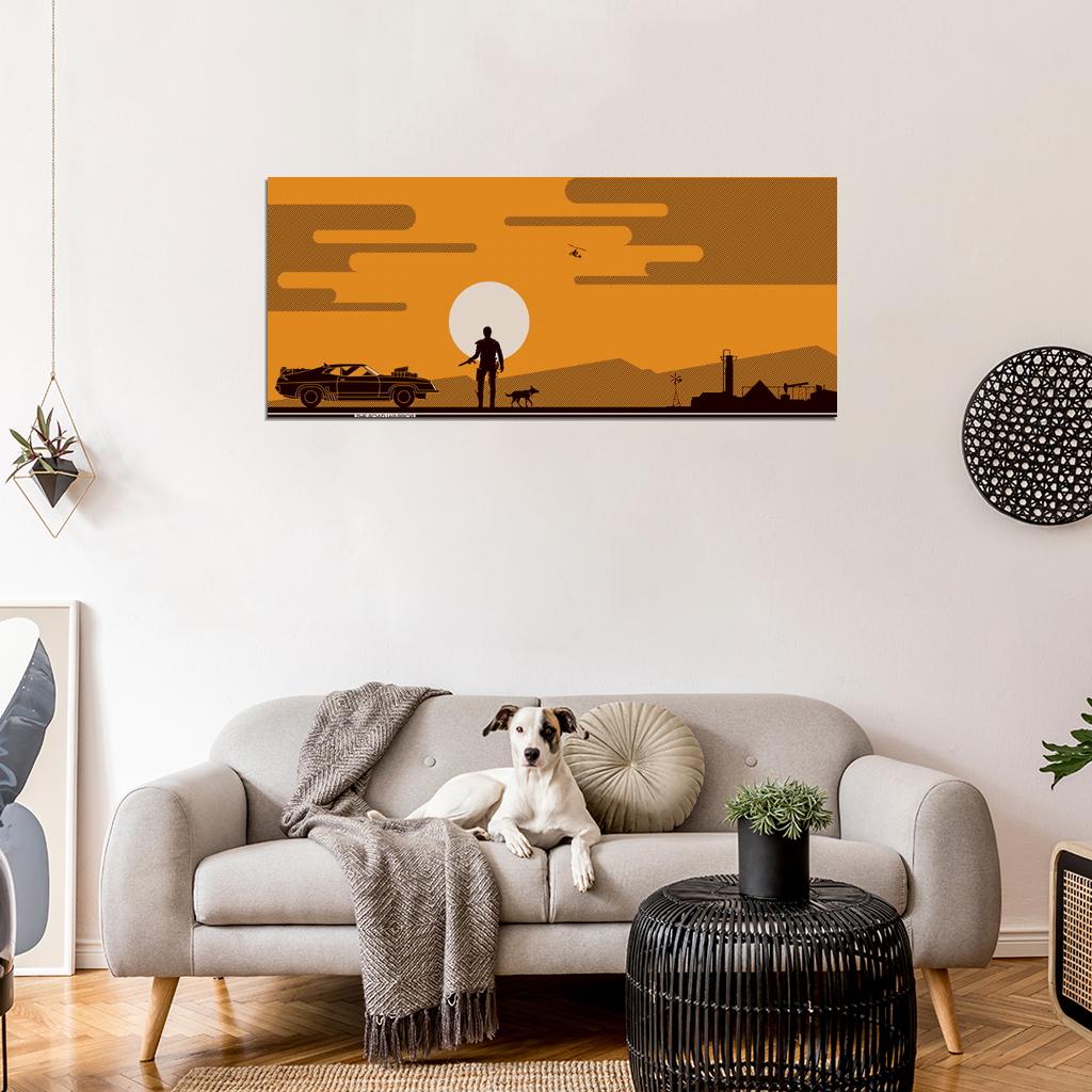 Mad Max The Road Warrior Movie Cool Art Artwork Wall Art Print Poster