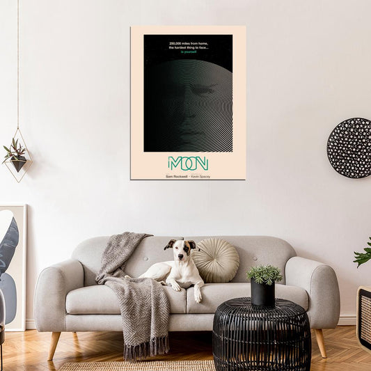 Moon 2009 Movie Sam Rockwell Art Artwork Wall Art Print Poster