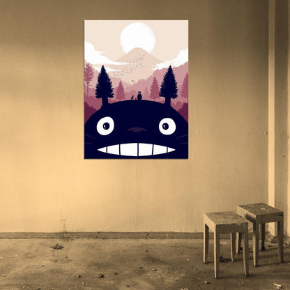 My Neighbor Totoro Movie Tonari no Totoro Anime Best Art Artwork Wall Art Print Poster