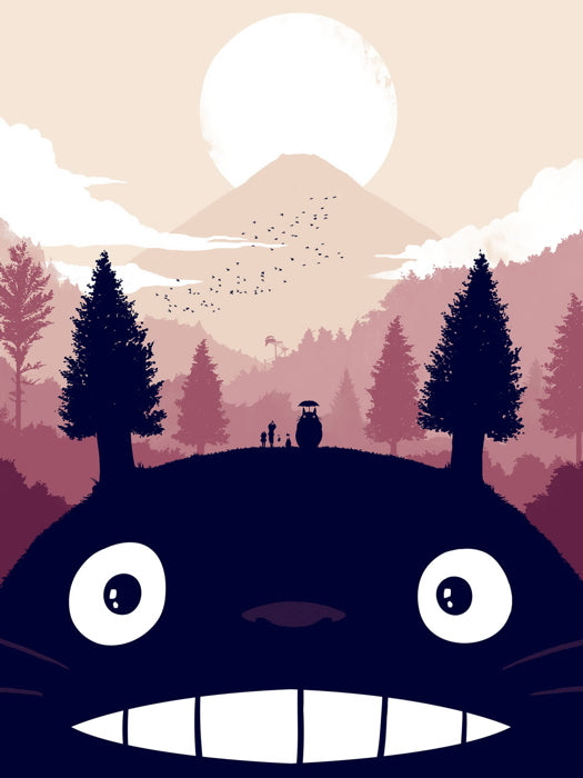 My Neighbor Totoro Movie Tonari no Totoro Anime Best Art Artwork Wall Art Print Poster