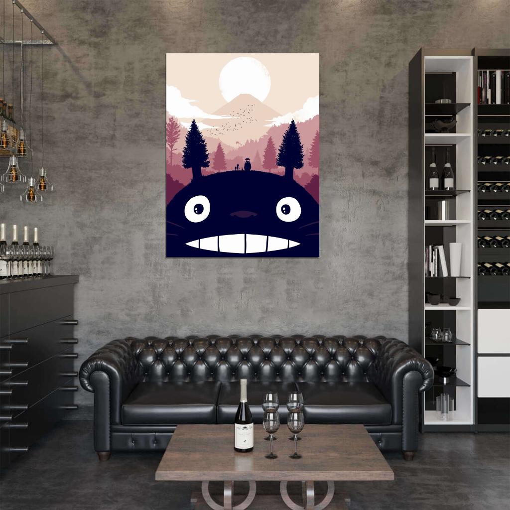 My Neighbor Totoro Movie Tonari no Totoro Anime Best Art Artwork Wall Art Print Poster