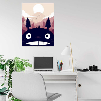 My Neighbor Totoro Movie Tonari no Totoro Anime Best Art Artwork Wall Art Print Poster
