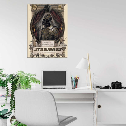 Darth Vader Steampunk Star Wars Art Artwork Wall Art Print Poster