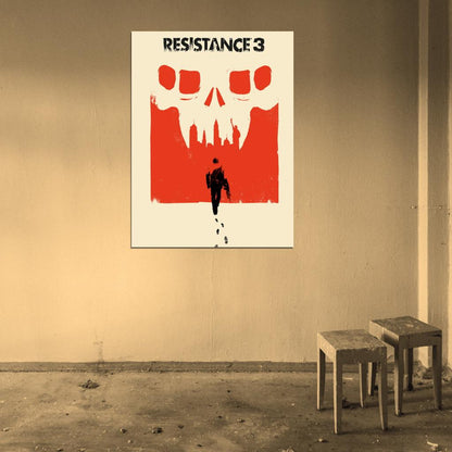 Resistance 3 Video Game Cool Art Artwork Wall Art Print Poster