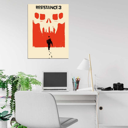Resistance 3 Video Game Cool Art Artwork Wall Art Print Poster