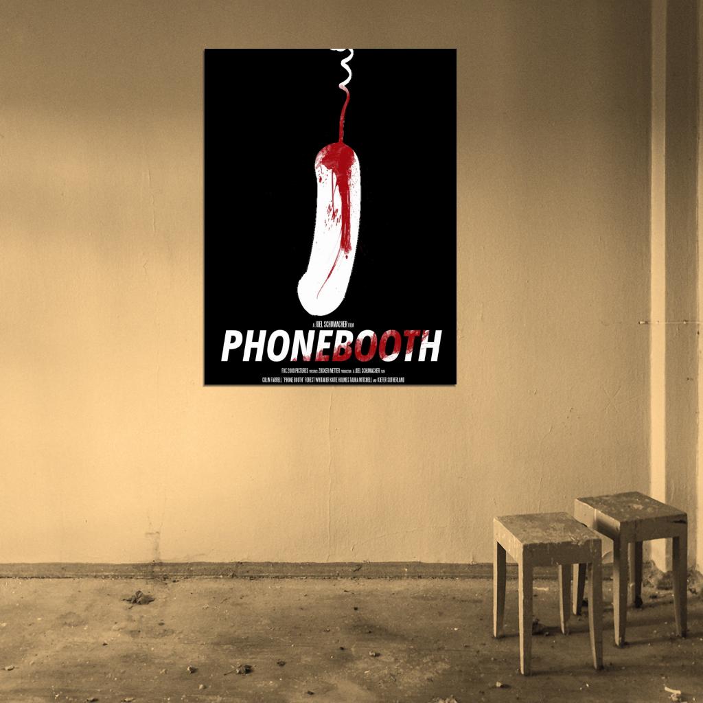 Phone Booth Movie Cool Art Artwork Wall Art Print Poster