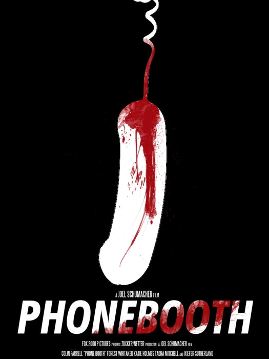 Phone Booth Movie Cool Art Artwork Wall Art Print Poster