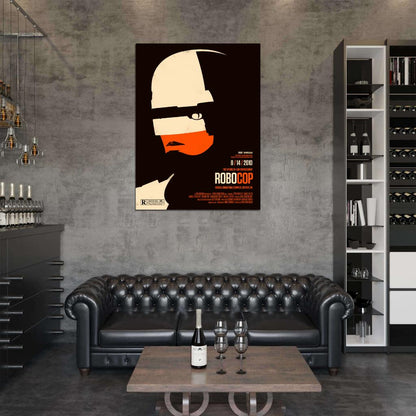 Robocop 1987 Classic Movie Gun Cool Art Artwork Wall Art Print Poster