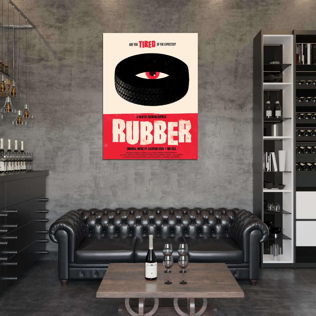 Rubber 2010 Movie Cool Art Artwork Wall Art Print Poster