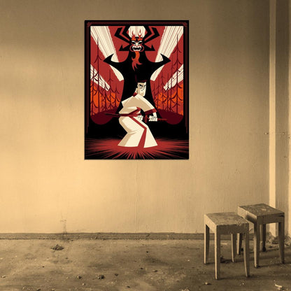 Samurai Jack Genndy Tartakovsky Amazing Cool Art Artwork Wall Art Print Poster