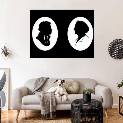 Back to the Future Marty McFly Doc Dr. Emmett Brown Movie Cool Art Artwork Wall Art Print Poster