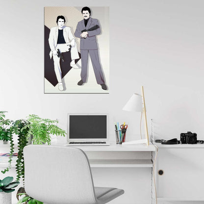 Han Solo Baron Lando Calrissian Star Wars Movie Cool Art Artwork Wall Art Print Poster