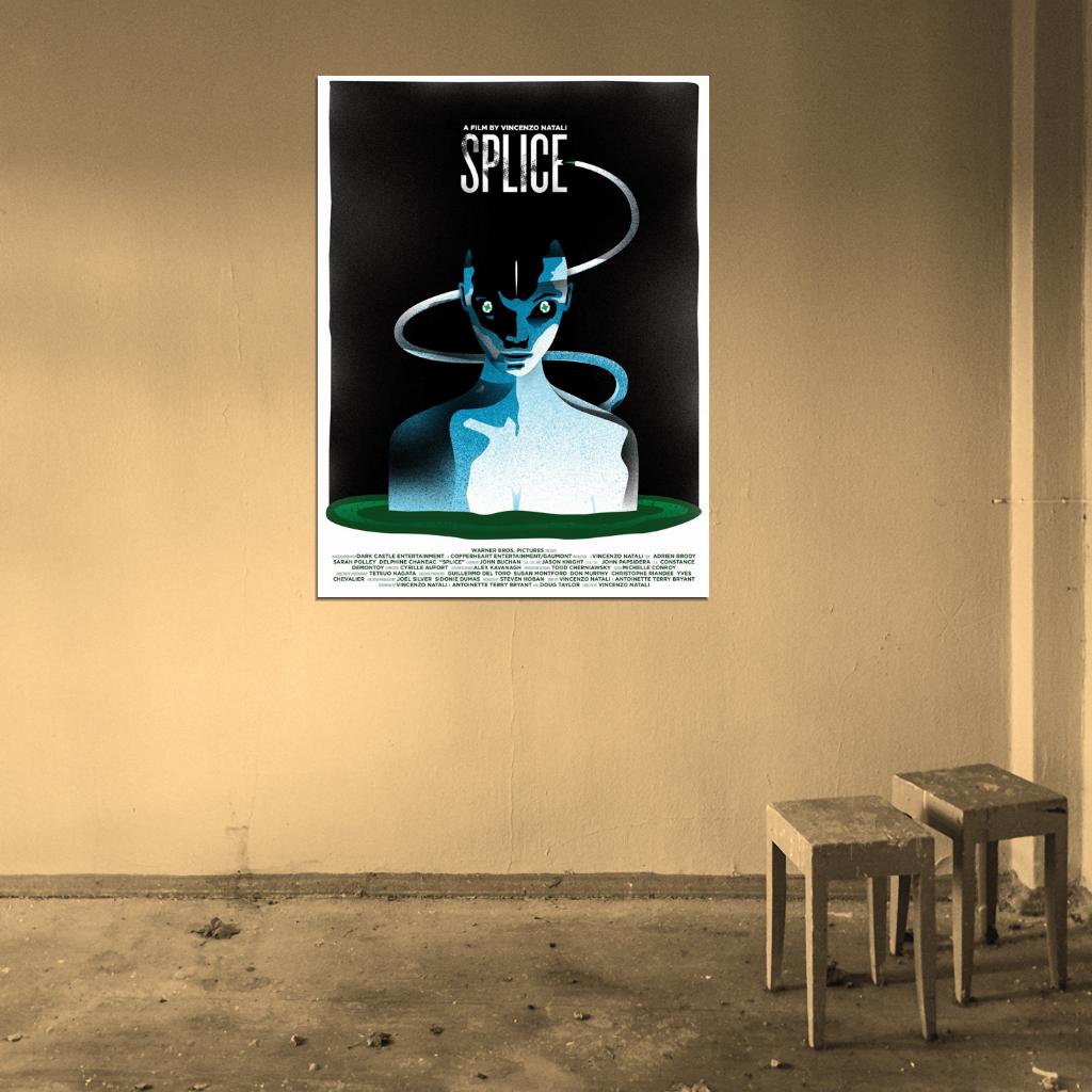 Splice 2009 Sci-Fi Movie Cool Art Artwork Wall Art Print Poster