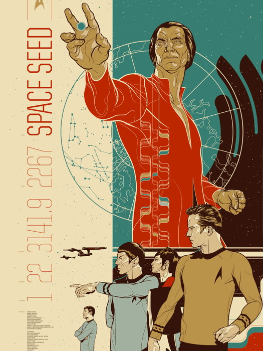Star Trek Classic Characters Marc Daniels Nimoy Shatner Cool Art Artwork Wall Art Print Poster