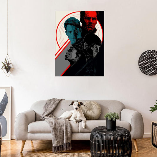 Star Trek Into Darkness Movie Cast Characters Amazing Art Artwork Wall Art Print Poster