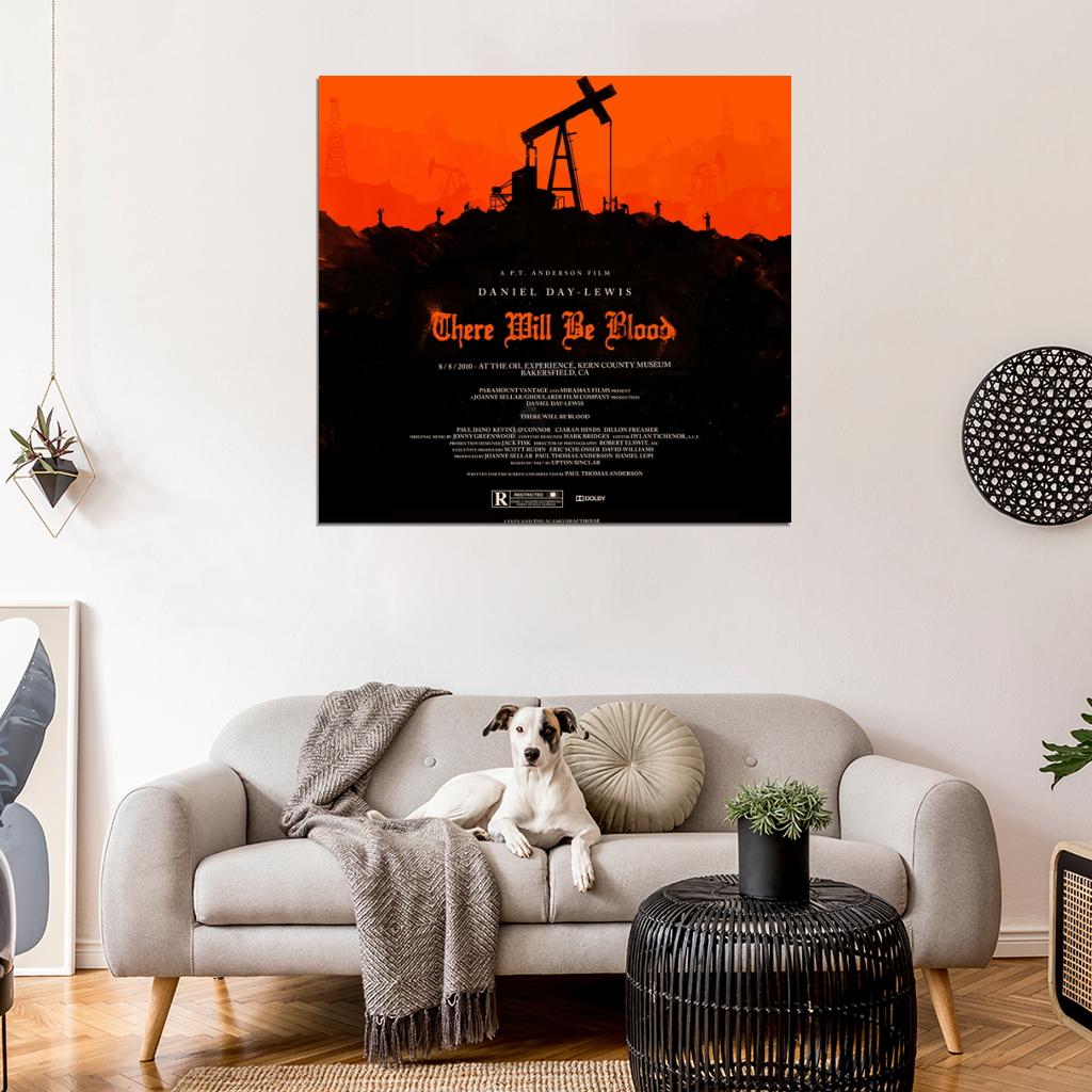 There Will Be Blood Movie Cool Art Artwork Wall Art Print Poster