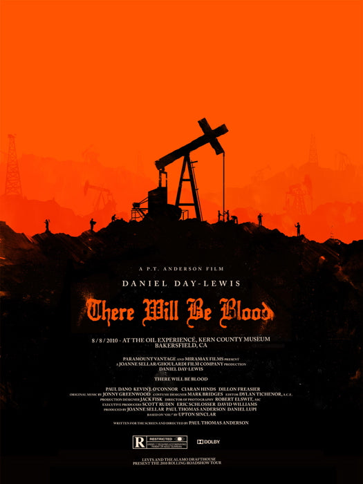 There Will Be Blood Movie Cool Art Artwork Wall Art Print Poster