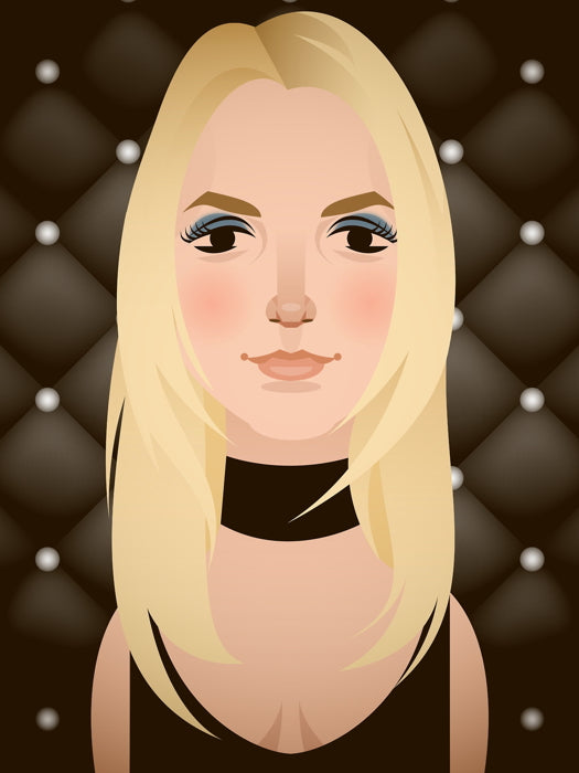 Britney Spears Music Singer Portrait Cool Art Artwork Wall Art Print Poster