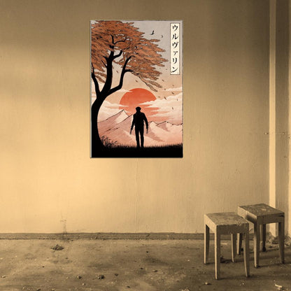 The Wolverine Japan Movie 2013 Japanese Cool Art Artwork Wall Art Print Poster