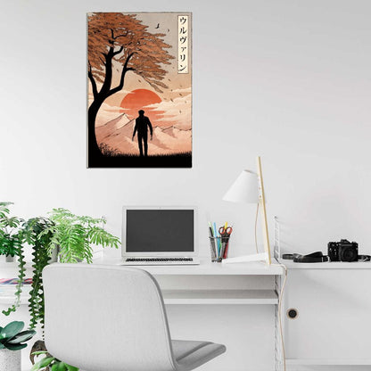 The Wolverine Japan Movie 2013 Japanese Cool Art Artwork Wall Art Print Poster