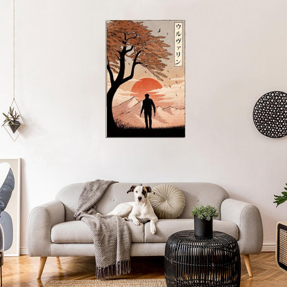 The Wolverine Japan Movie 2013 Japanese Cool Art Artwork Wall Art Print Poster