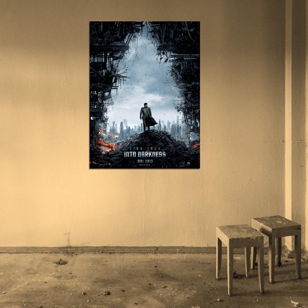 Star Trek Into Darkness 2013 Movie Wall Art Print Poster