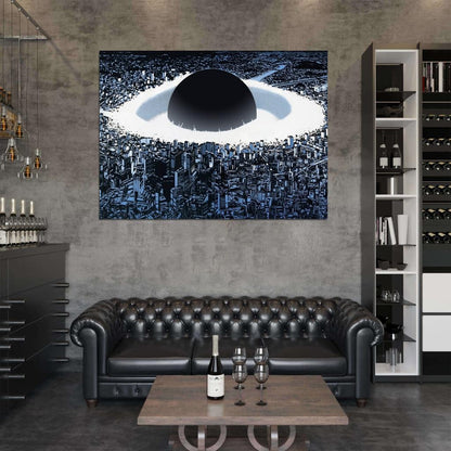 Akira Nuclear Blast Tokyo Movie Anime Manga Art Wall Art Print Poster