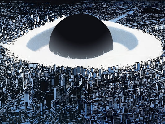 Akira Nuclear Blast Tokyo Movie Anime Manga Art Wall Art Print Poster