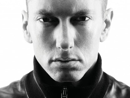 Eminem Portrait Face Marshall Bruce Mathers III Rap Music Art Hip-Hop 2014 Wall Art Print Poster