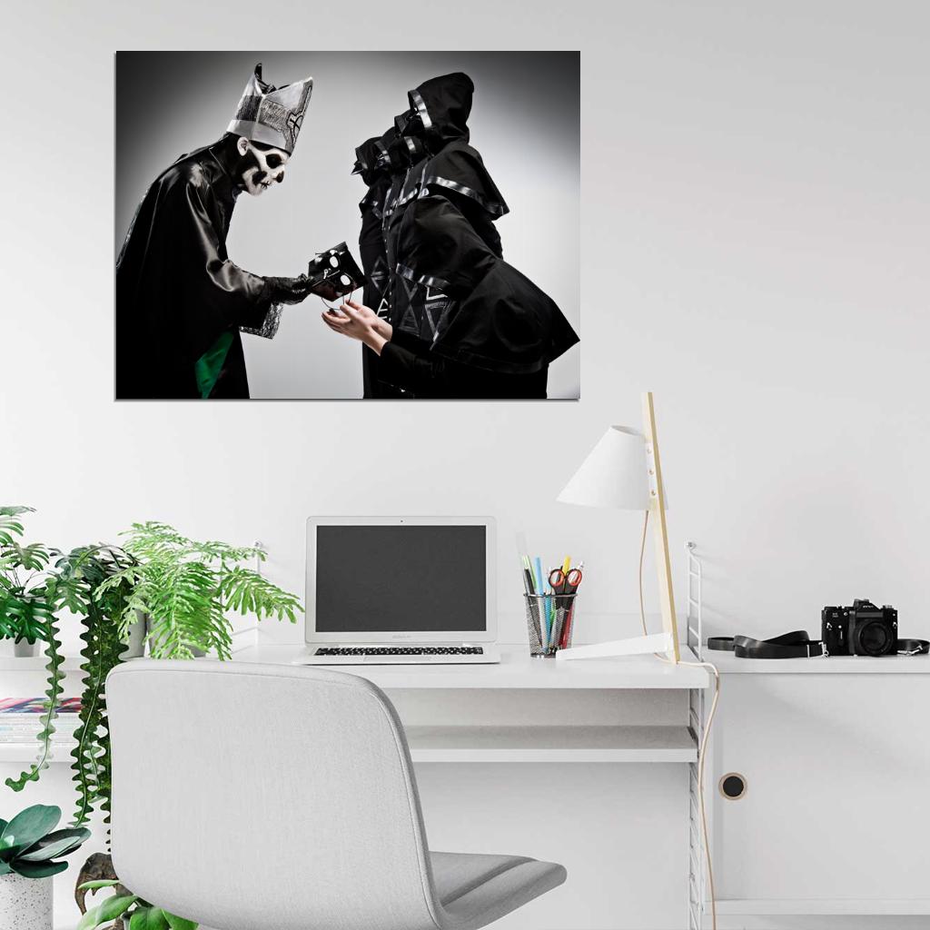 Ghost B.C. Heavy Metal Doom Hard Rock Band Music Wall Art Print Poster