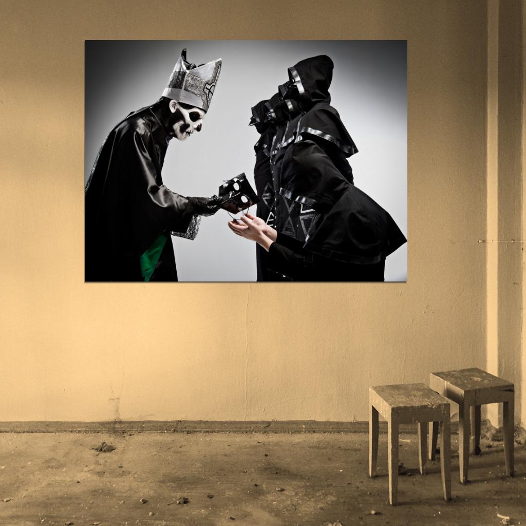 Ghost B.C. Heavy Metal Doom Hard Rock Band Music Wall Art Print Poster