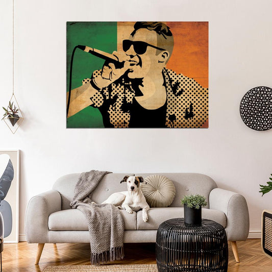 Macklemore Hip-Hop Music Rap Awesome Painting Art Wall Art Print Poster