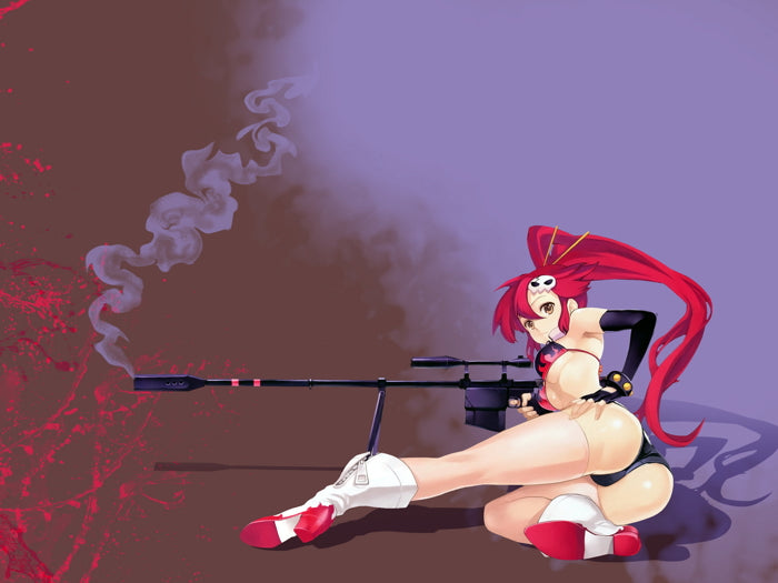 Yoko Rifle Tengen Toppa Gurren Lagann TTGL Hot Sexy Butt Anime Wall Art Print Poster