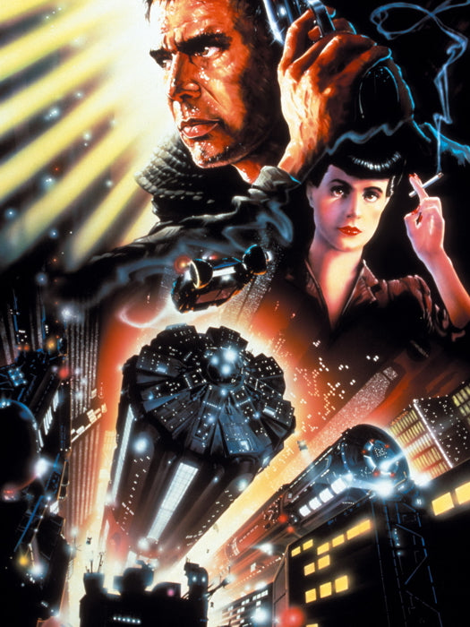 Blade Runner Retro Vintage Art Cyberpunk Movie Wall Art Print Poster
