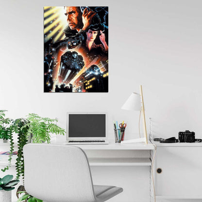Blade Runner Retro Vintage Art Cyberpunk Movie Wall Art Print Poster