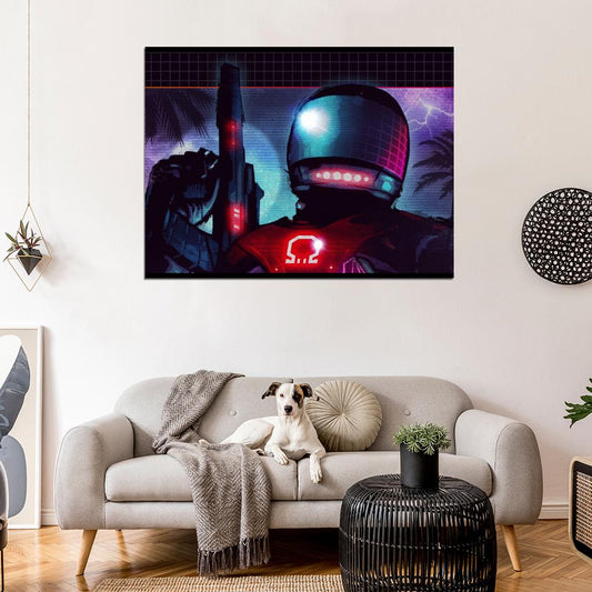 Far Cry 3 Blood Dragon Omega Force Video Game Art Wall Art Print Poster