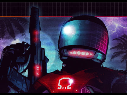 Far Cry 3 Blood Dragon Omega Force Video Game Art Wall Art Print Poster