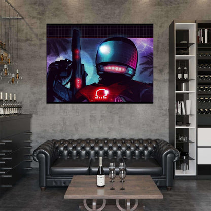 Far Cry 3 Blood Dragon Omega Force Video Game Art Wall Art Print Poster