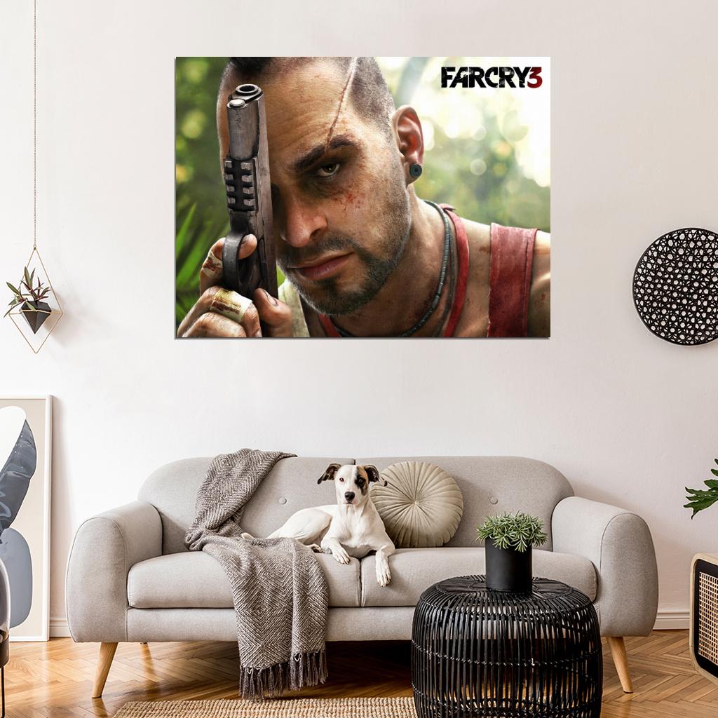 Far Cry 3 Vaas Montenegro HD Video Game Art Wall Art Print Poster