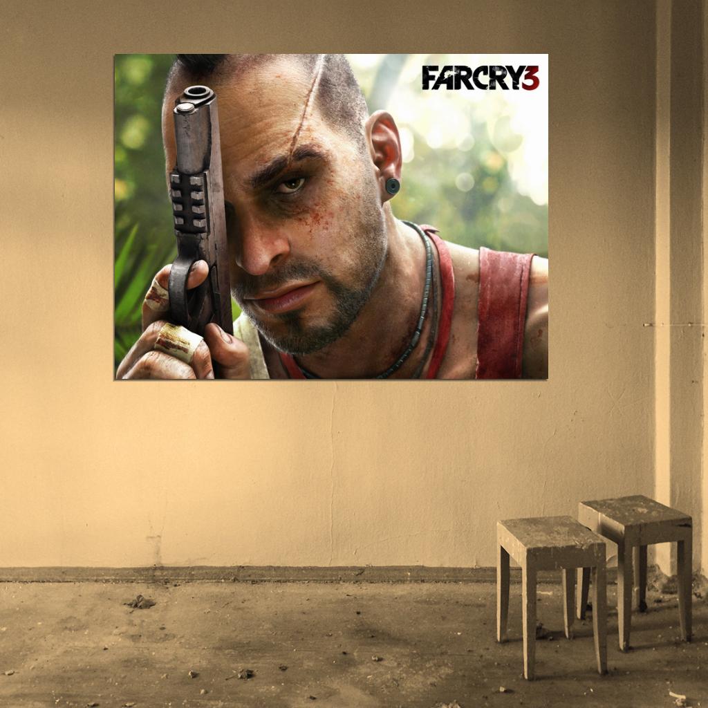Far Cry 3 Vaas Montenegro HD Video Game Art Wall Art Print Poster
