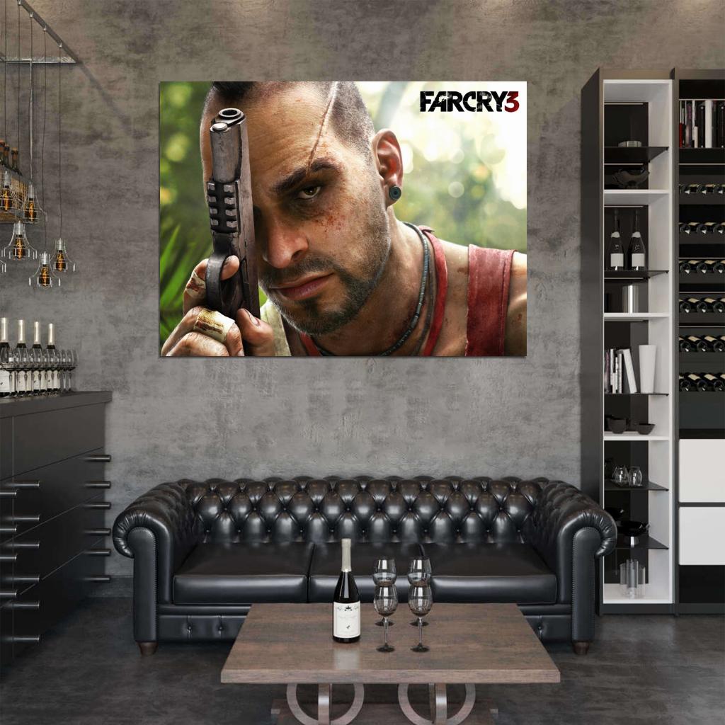 Far Cry 3 Vaas Montenegro HD Video Game Art Wall Art Print Poster