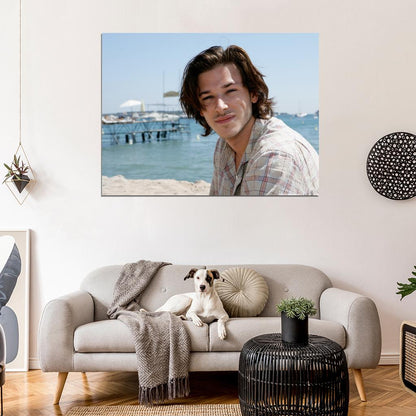 Gaspard Ulliel French Actor Movie Film Wall Art Print Poster