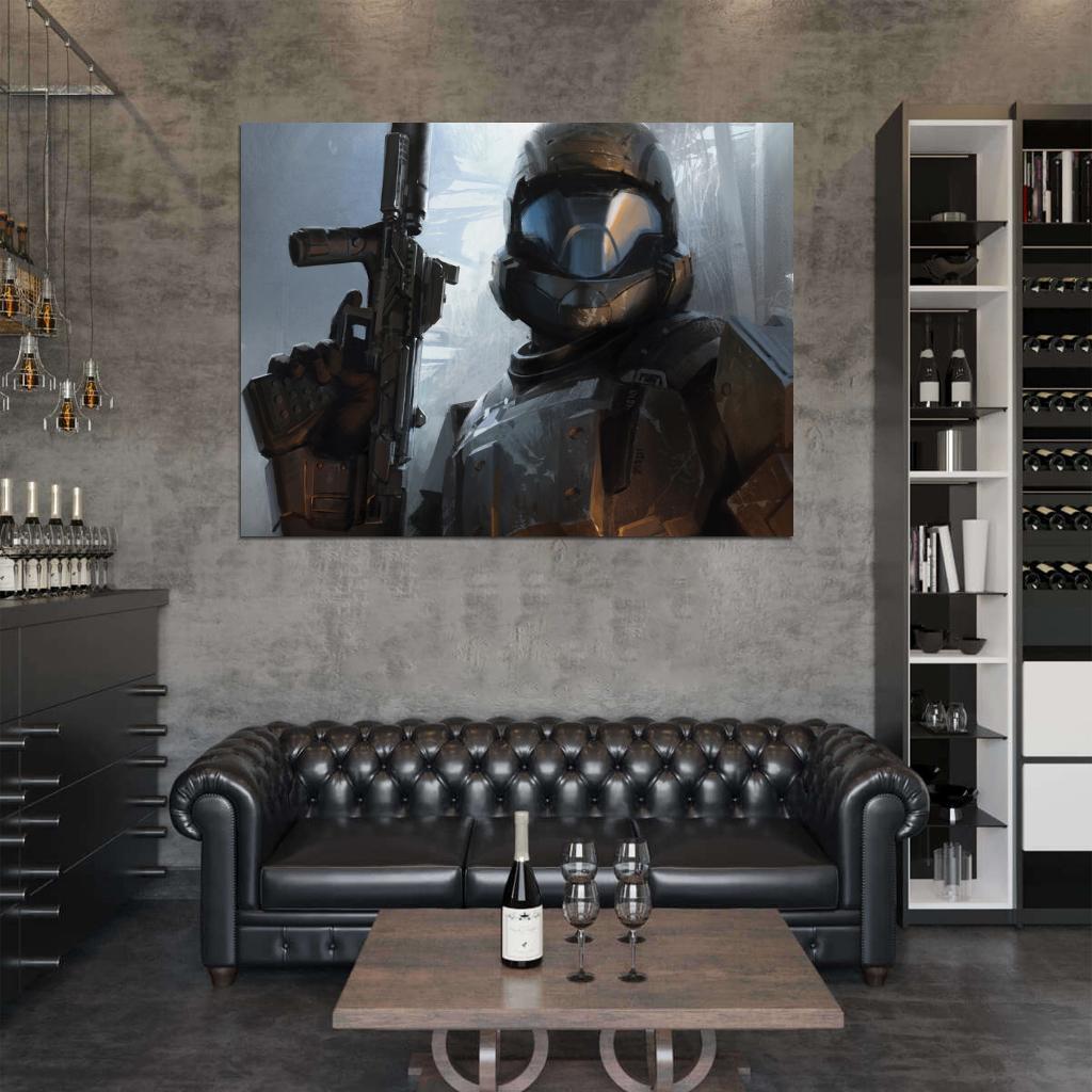 Halo 4 ODST Video Game Art Wall Art Print Poster