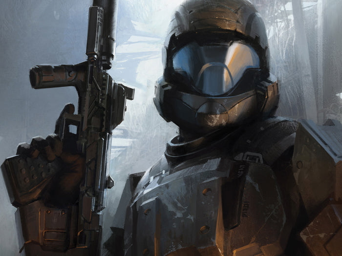 Halo 4 ODST Video Game Art Wall Art Print Poster