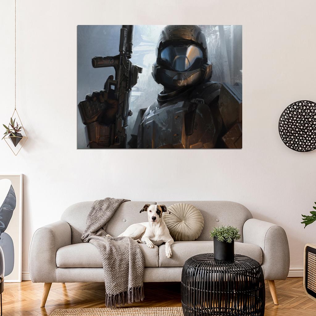 Halo 4 ODST Video Game Art Wall Art Print Poster