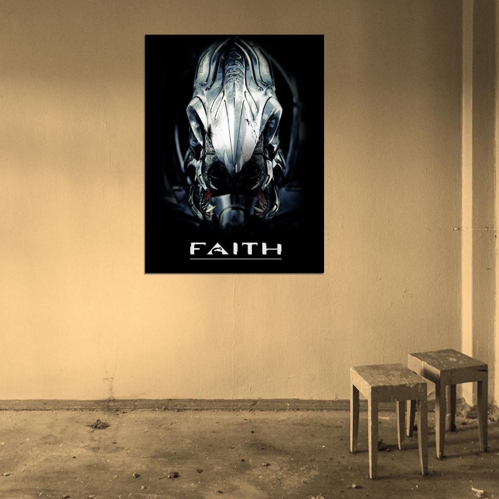 Halo Covenant Skull Video Game Awesome Art Wall Art Print Poster