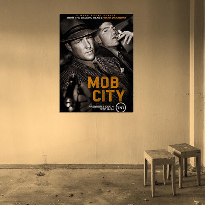 Mob City TV Series Frank Darabont Jon Bernthal Edward Burns Wall Art Print Poster