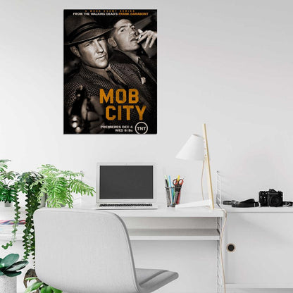 Mob City TV Series Frank Darabont Jon Bernthal Edward Burns Wall Art Print Poster