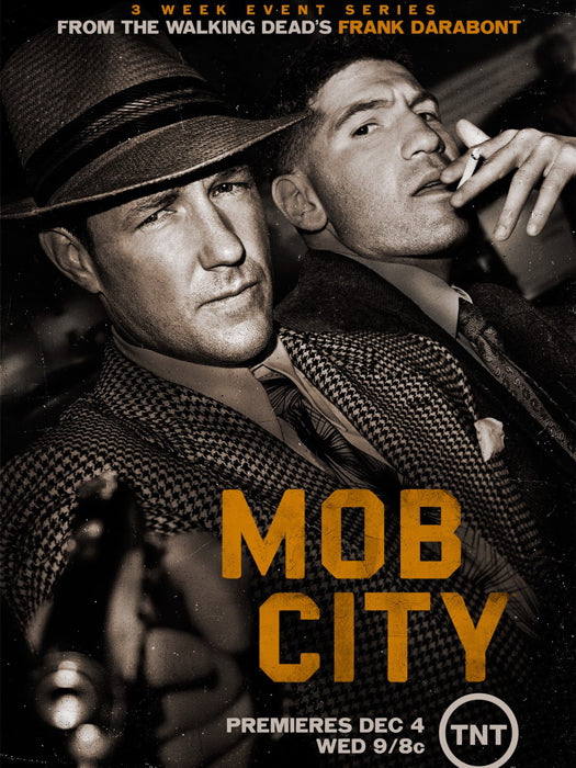 Mob City TV Series Frank Darabont Jon Bernthal Edward Burns Wall Art Print Poster